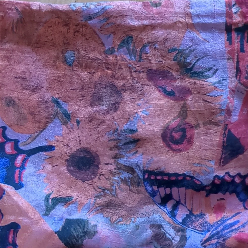 Vintage URU silk pants - Picture 9 of 10
